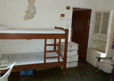 Bedroom with bunkbeds.
